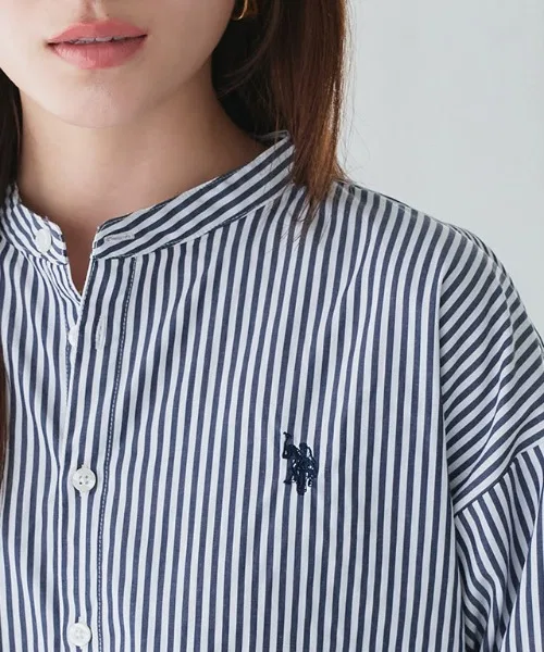 Женская блуза с коротким рукавом U.S. POLO ASSN., Черный — фото 4