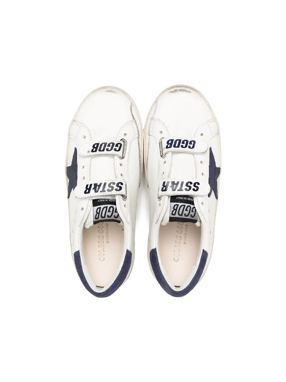 Golden Goose Кеды Old School белые — фото 3
