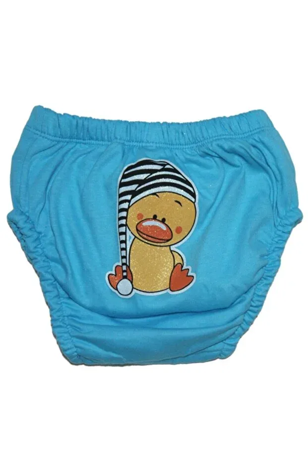 Детские трусы для мальчиков хлопковые 3-штучный набор Little Birds Themed Bejamonti Chocolate Baby Kids, Colored — фото 4