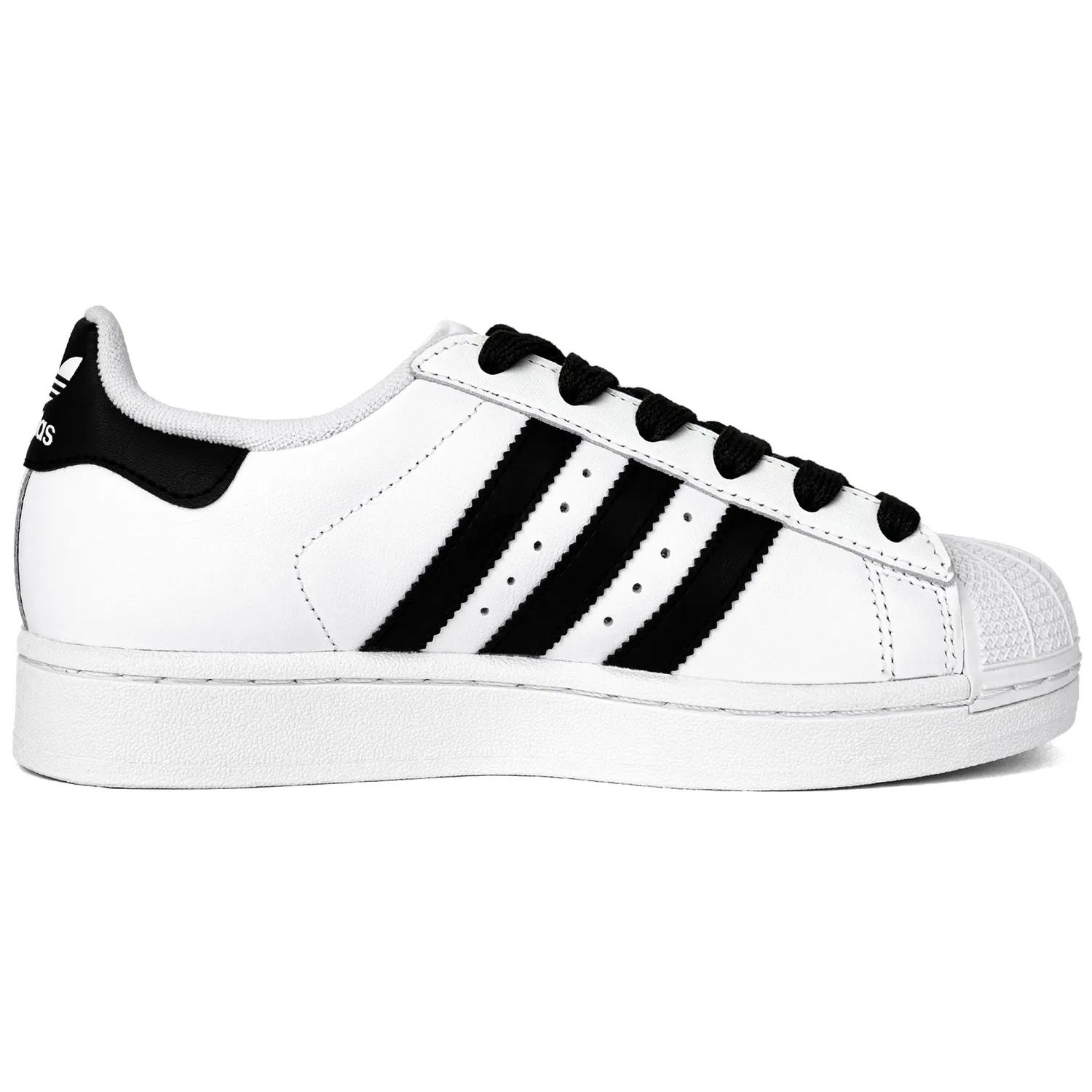 Детские кеды для скейтбординга с низким профилем Superstar Adidas Originals, Black White — фото 3