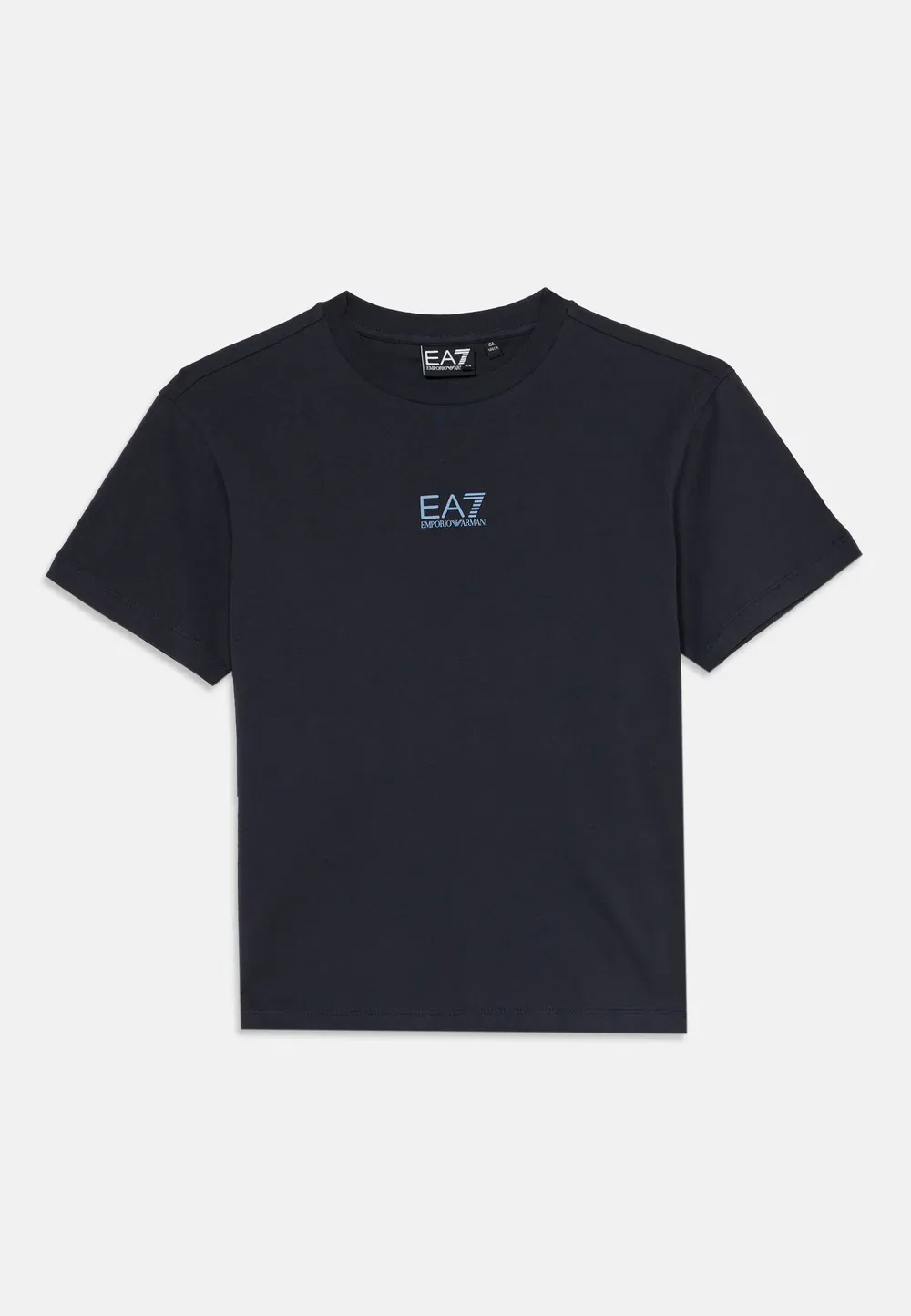 Футболка с графическим принтом "Поезда", унисекс - футболка с принтом Ea7 Emporio Armani, Dark Navy