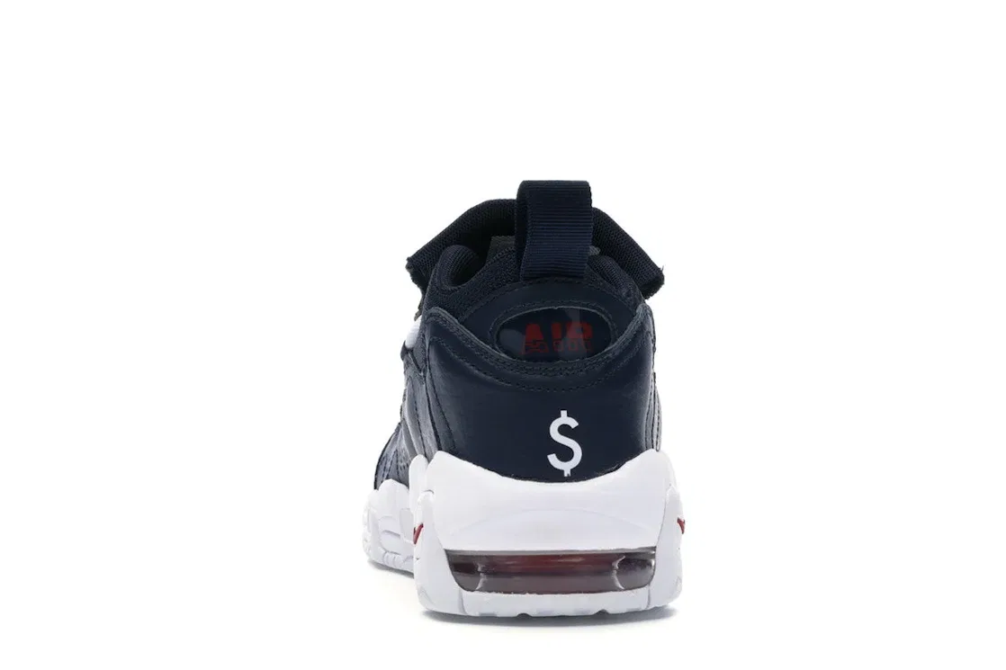 Детские кроссовки Lifestyle Nike Air More Money, Obsidian/White-Gym Red — фото 4