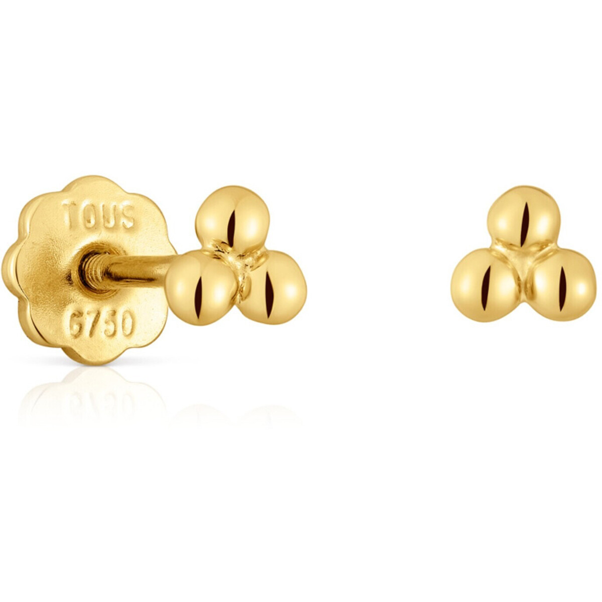 

Серьги Tous 4 mm Gold Motif Basics, золото