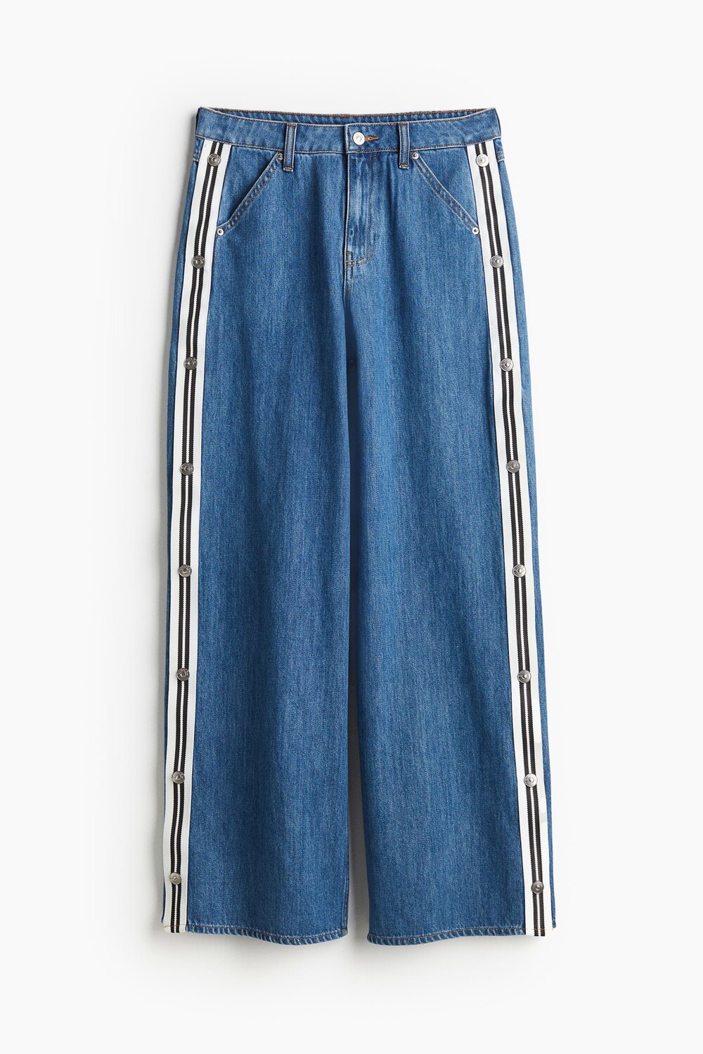 

Джинсы H&M Baggy Regular, синий