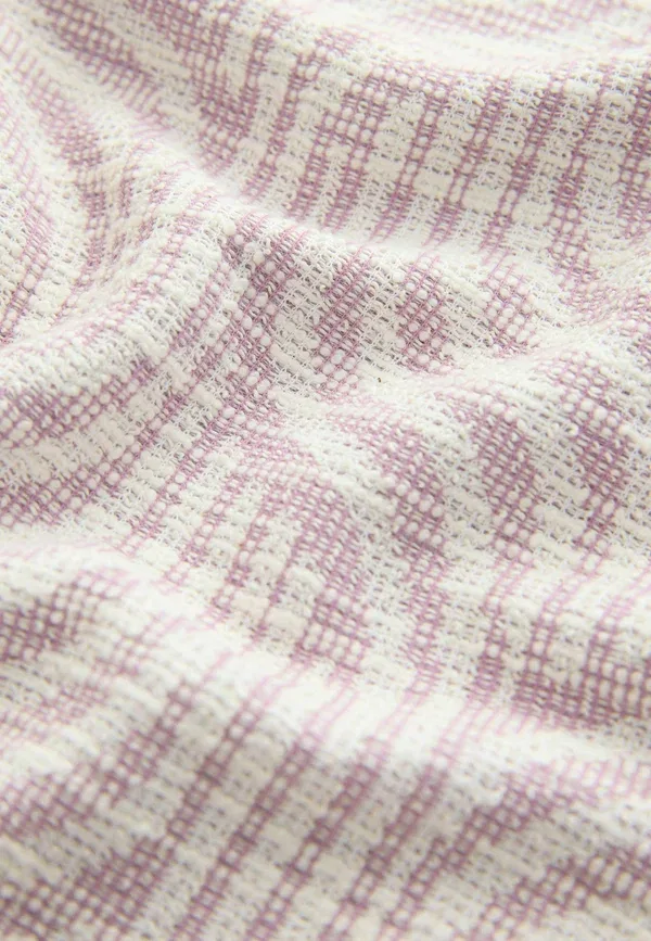 Футболка из полиэстера, хлопка и вискозы Regular fit Next Purple, Ecru, White, белый/фиолетовый — фото 3