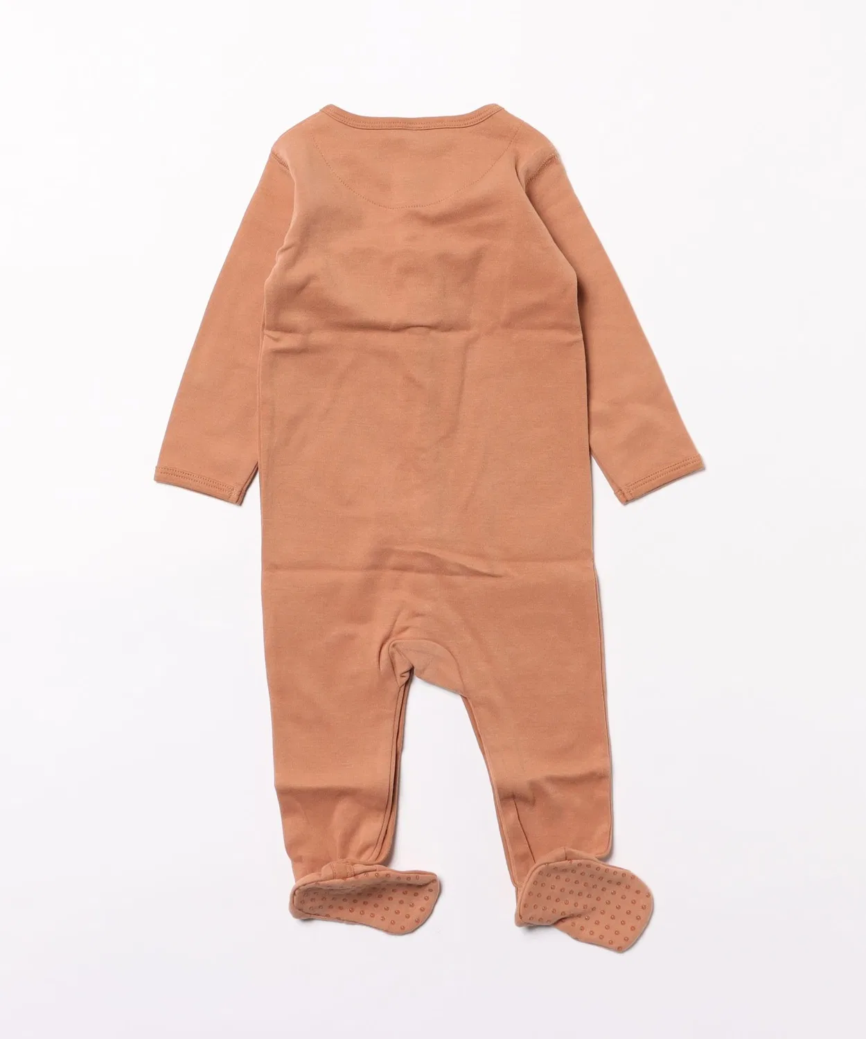 Детский боди-комбинезон из хлопка с принтом Amber Quincy Mae, Brown — фото 2