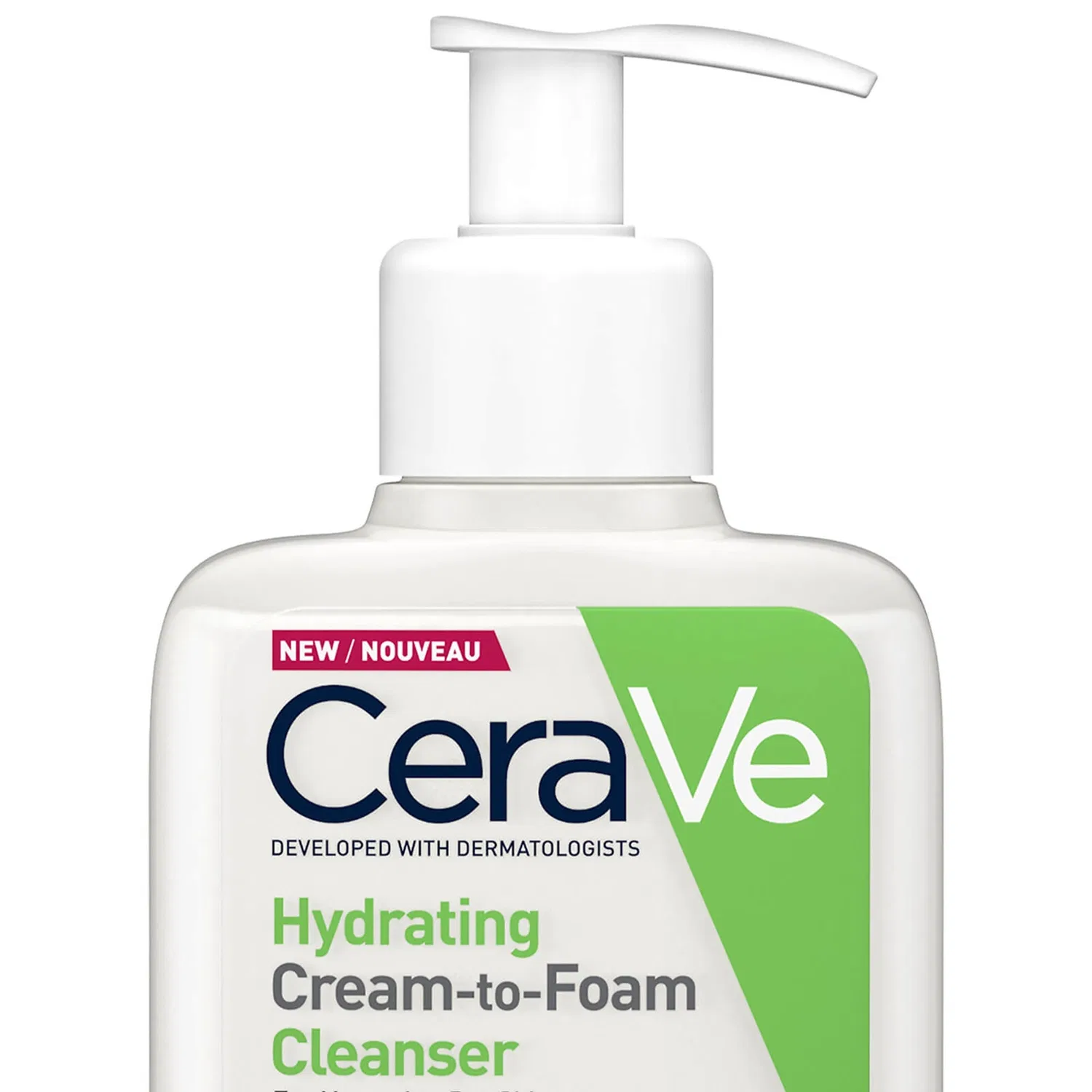 Очищающая пенка CeraVe Hydrating Cream-to-Foam Cleanser, 236 мл — фото 2