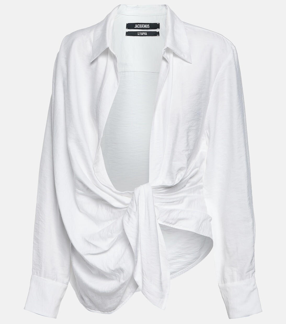 

Топ La Chemise Bahia JACQUEMUS, белый