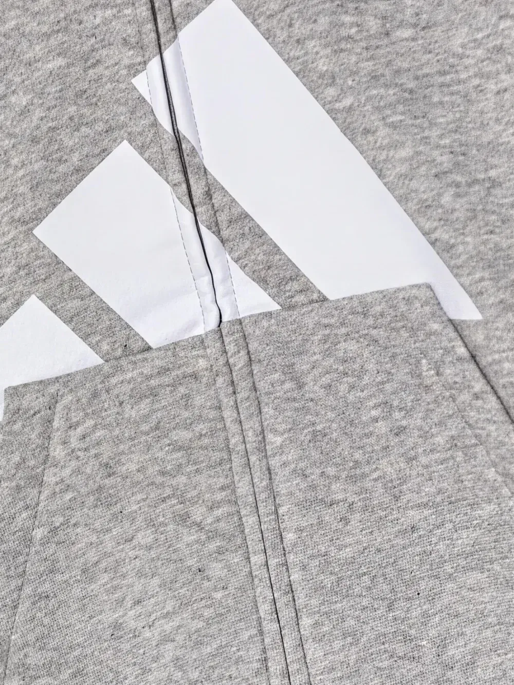 Спортивный костюм "Графика" с капюшоном Adidas Kids, серый — фото 3
