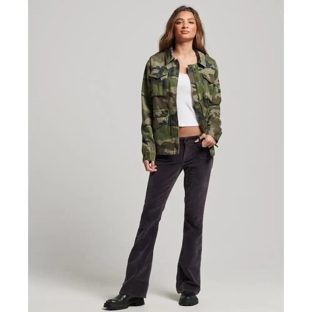 Женская куртка-милитари M65 Superdry, Зеленый — фото 2
