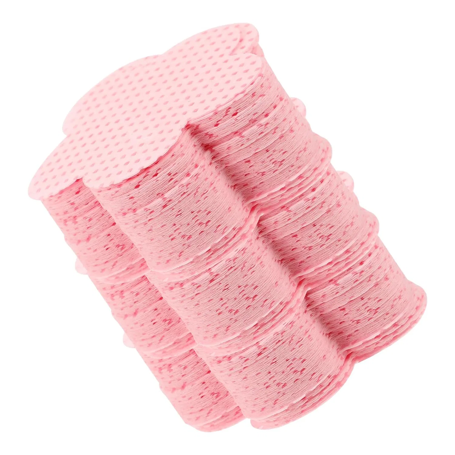 Салфетки для снятия лака, 200 шт, CORHAD, в коробке, 5x5 см, Розовый