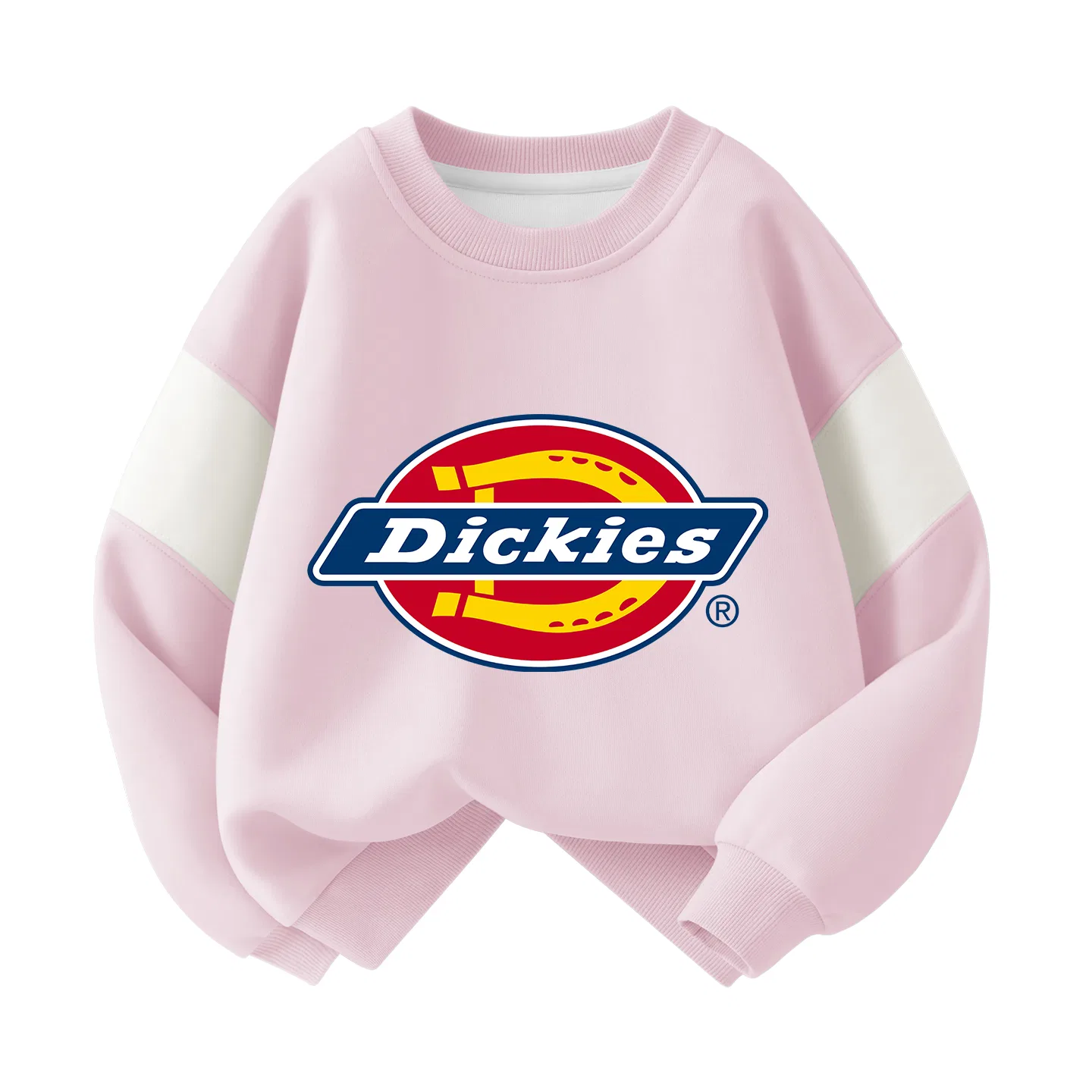 Детский свитшот с круглым вырезом Standard Logo Cherry Blossom Pink Dickies