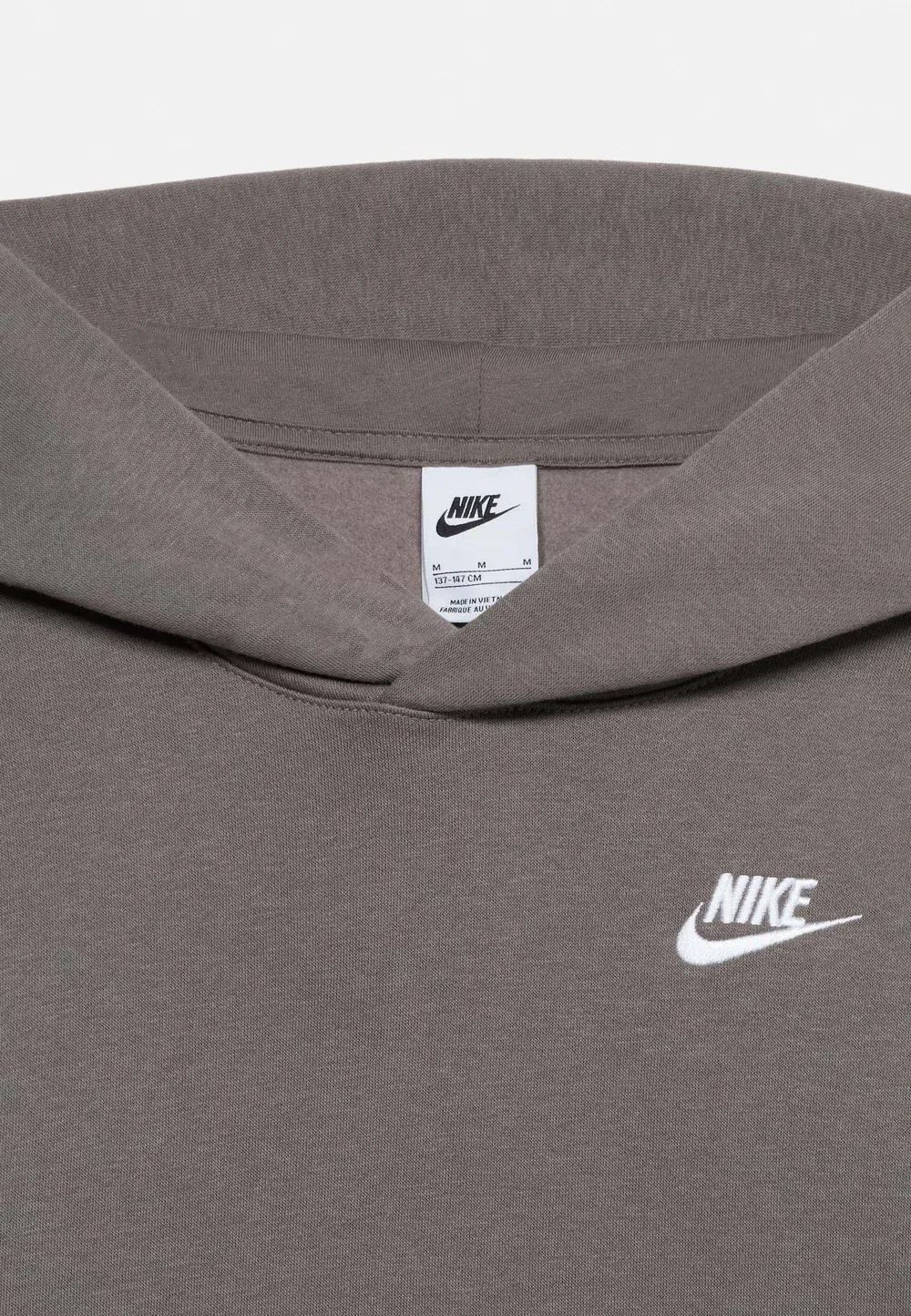 Худи унисекс Nike Sportswear, Cave Stone/(White) — фото 3