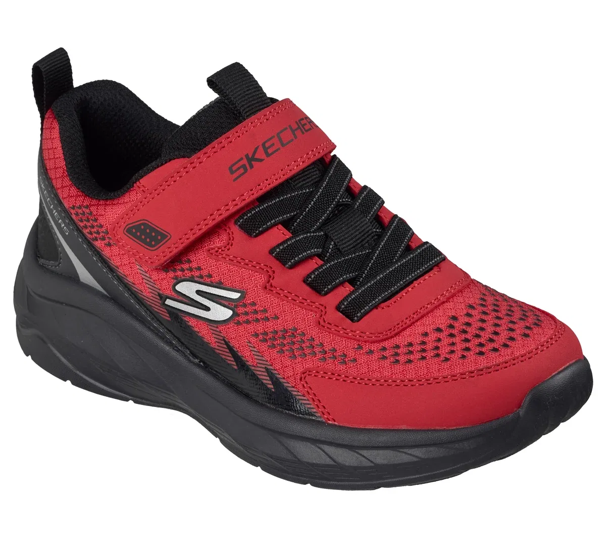 Детские кроссовки Boundless - Strike Flow Skechers, красный/черный — фото 4