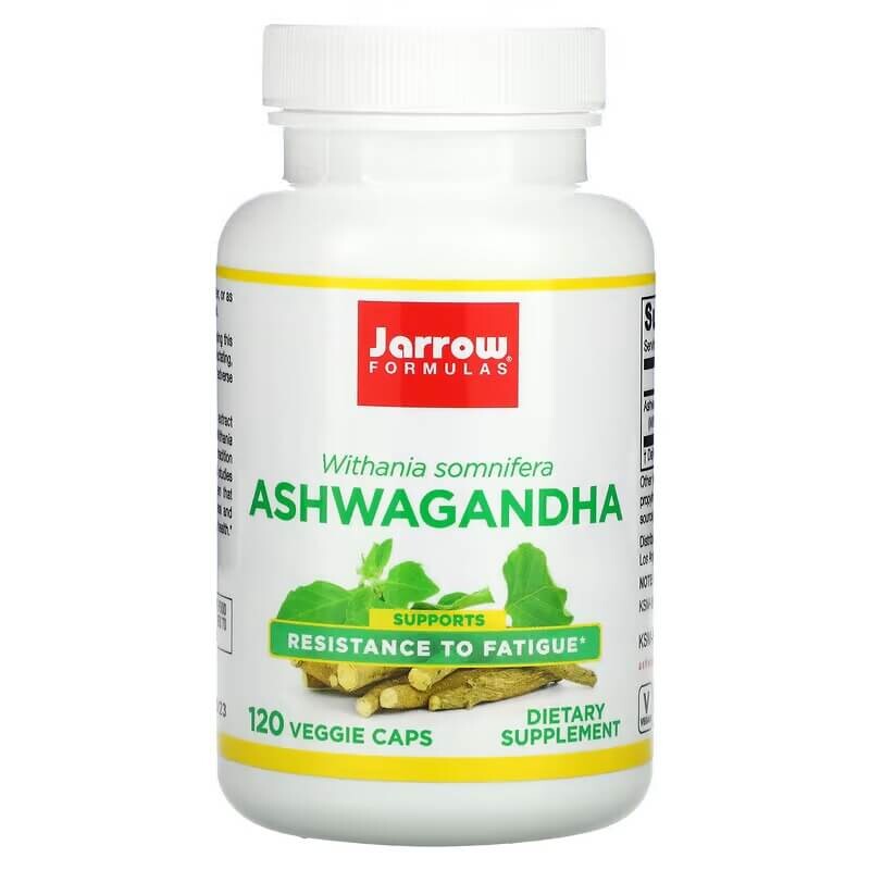 

Ашваганда Jarrow Formulas, 120 растительных капсул
