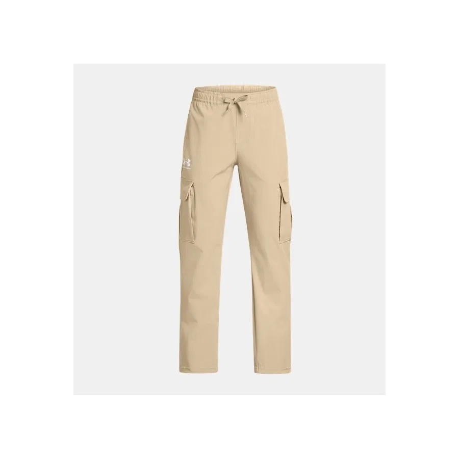 Детские спортивные штаны UA Icon с моделью Icon, Under Armour, Черный