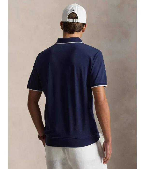Мужское поло Relaxed Fit Polo Ralph Lauren, Blu Marino — фото 3