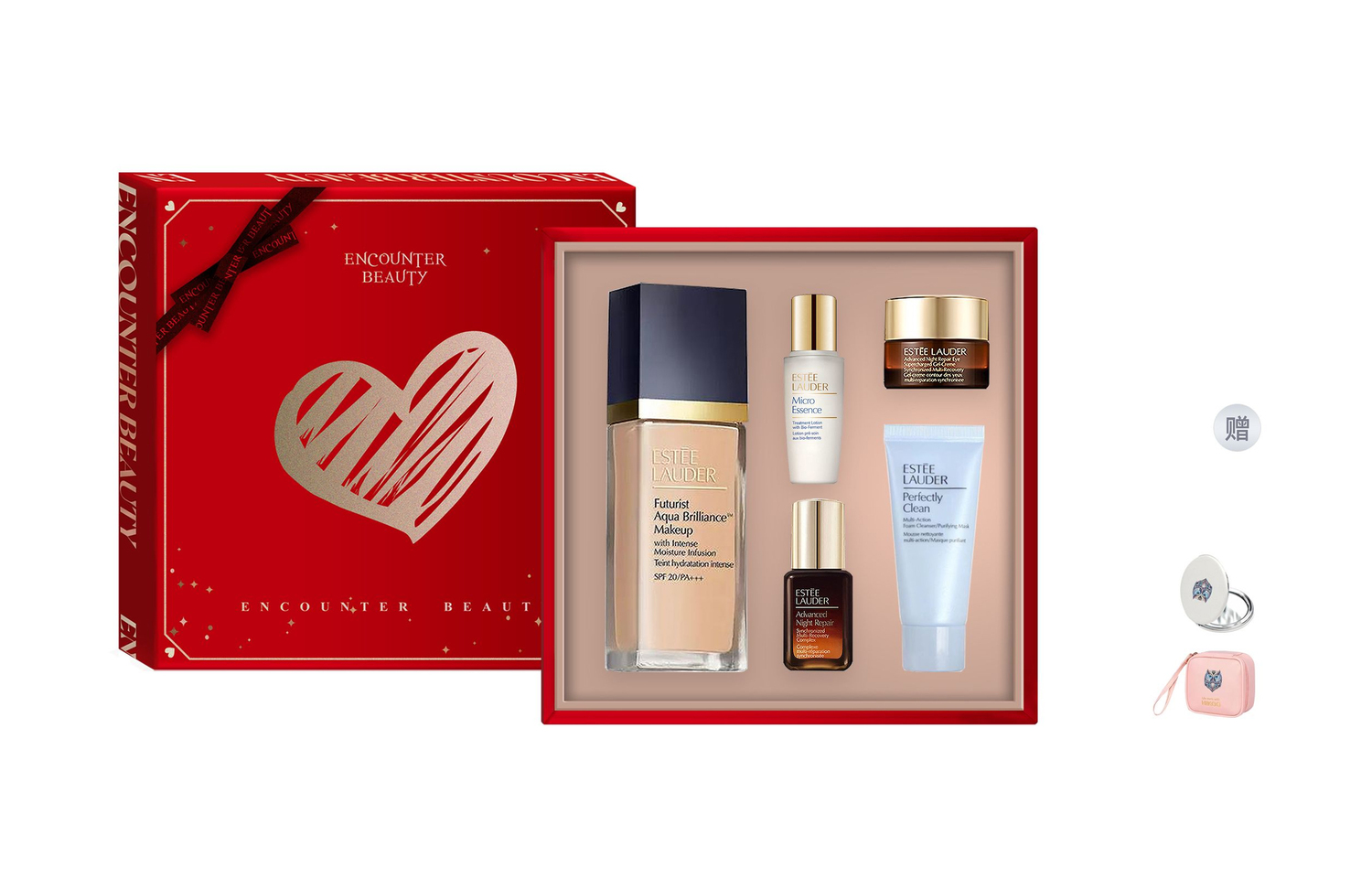 

Yashilandai Qinshui тональная жидкость для увлажнения кожи набор Natural Non Cakey пять предметов ESTEE LAUDER