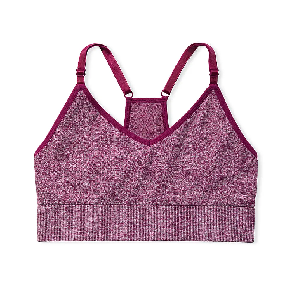 

Топ спортивный Victoria's Secret Pink Seamless Racerback, пурпурный