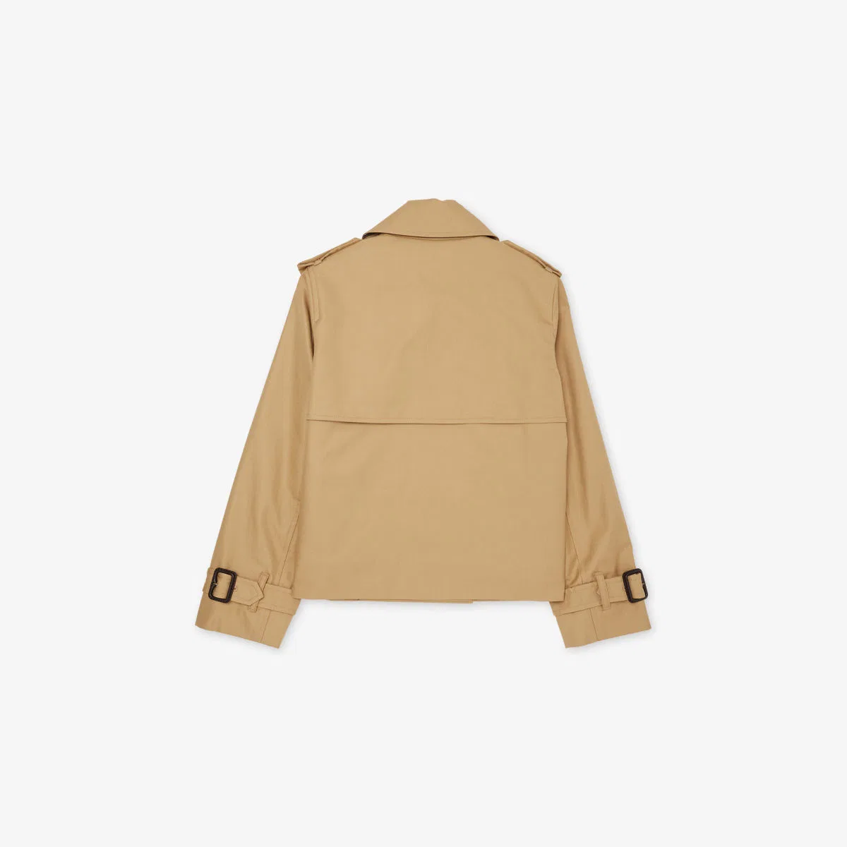 Двубортная хлопковая куртка Rosie, 4-14 лет Burberry, песочный — фото 3