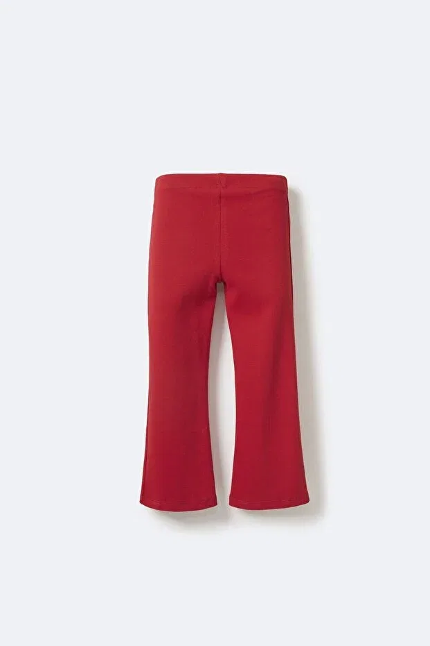 Детские леггинсы для девочек хлопковые Matchy Matchy, Red — фото 2