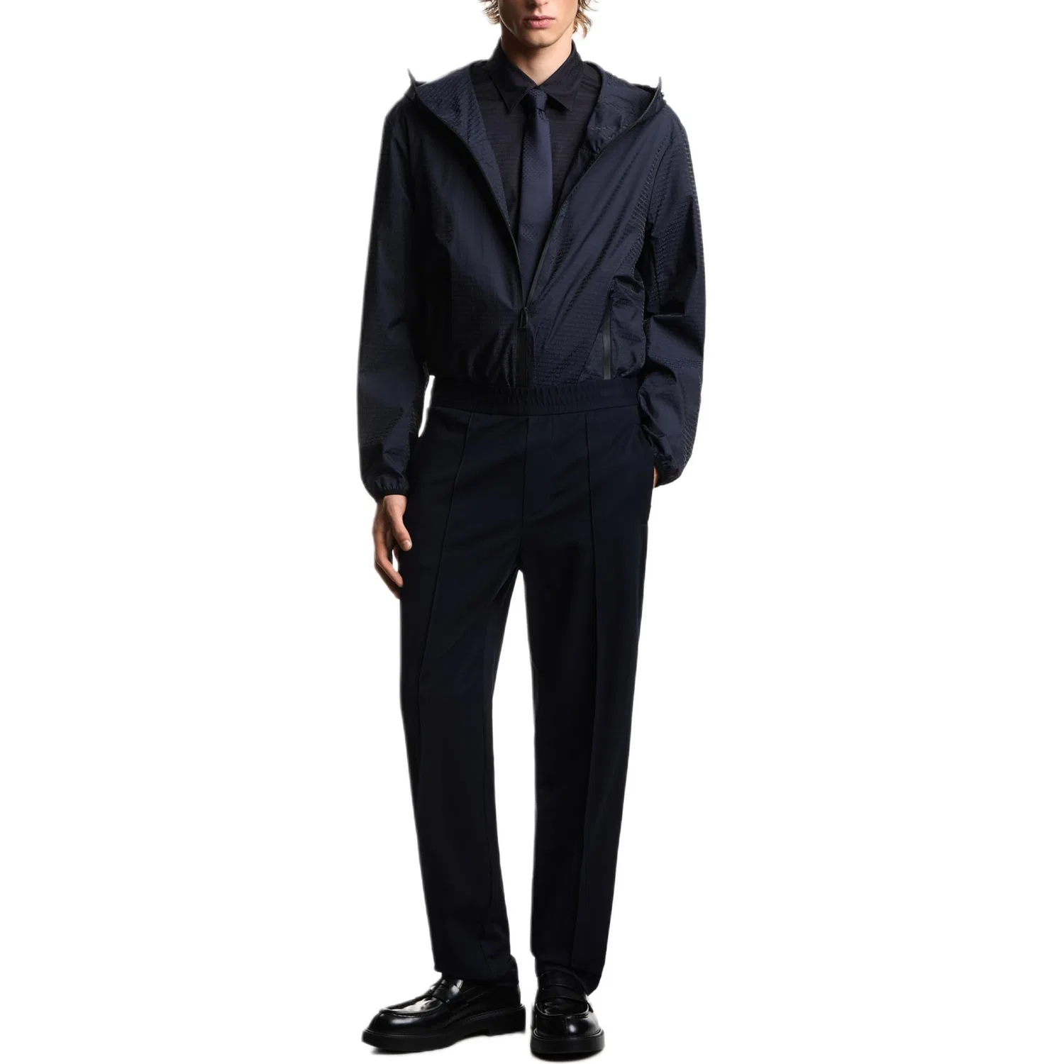 Мужская куртка Marine Blue Emporio Armani — фото 4