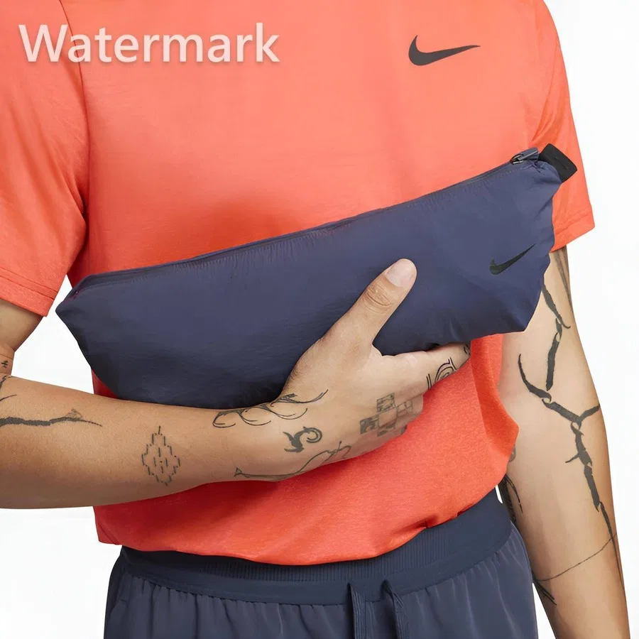 Мужская куртка-бомбер Nike Aps Spor Repel, Thunder Blue/Black — фото 4