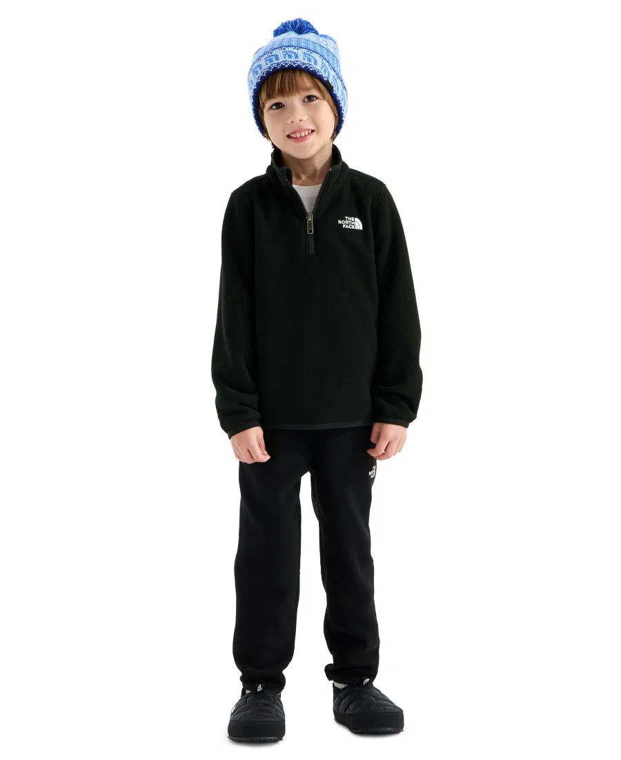 Комплект из флисового пуловера и брюк Glacier Quarter-Zip The North Face, TNF Black
