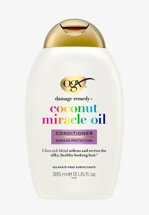 Кондиционер для сухих волос Damage Remedy + Coconut Miracle Oil Extra Strength, OGx, 385 мл