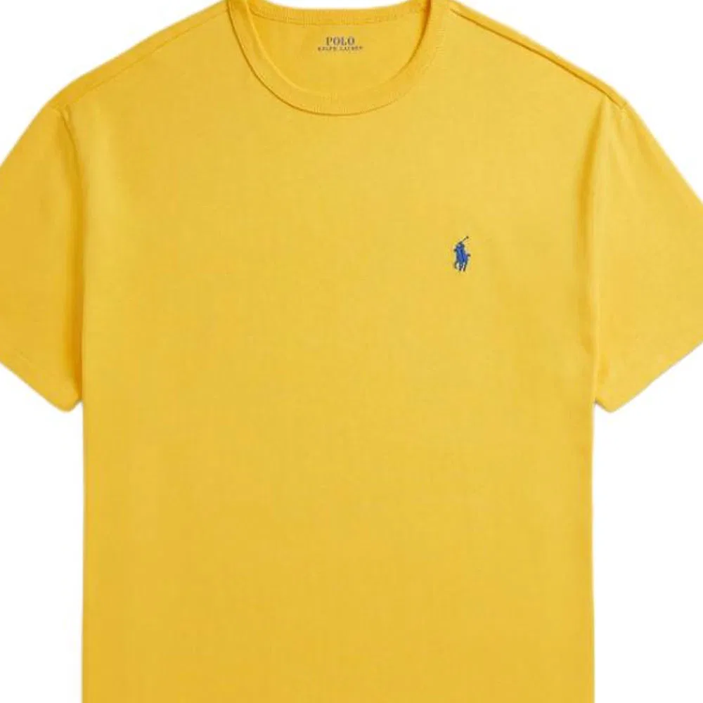Мужская футболка Classic Version Polo Ralph Lauren, Yellow — фото 4