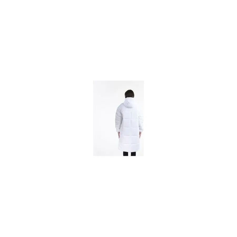 Женский длинный пуховик с длинным рукавом Nike Therma Classic Parka, Белый — фото 4