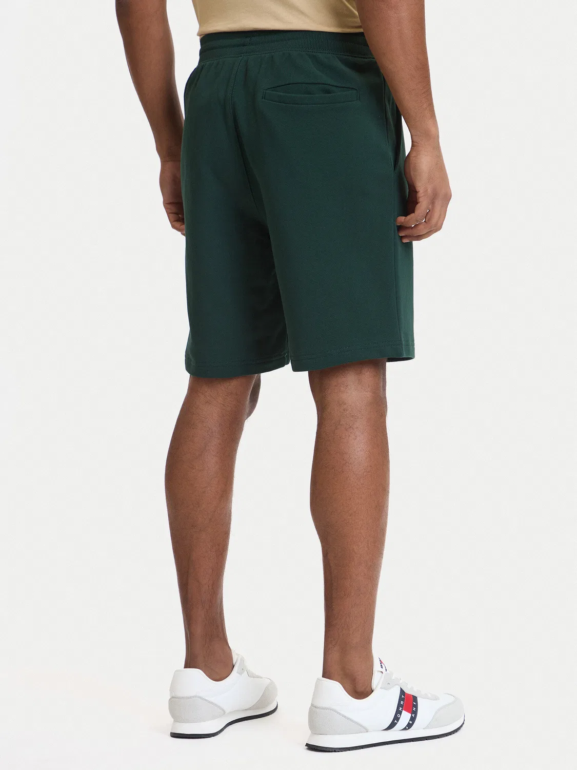 Мужские спортивные шорты стандартного кроя Essential Terry Tommy Hilfiger, зеленый — фото 3
