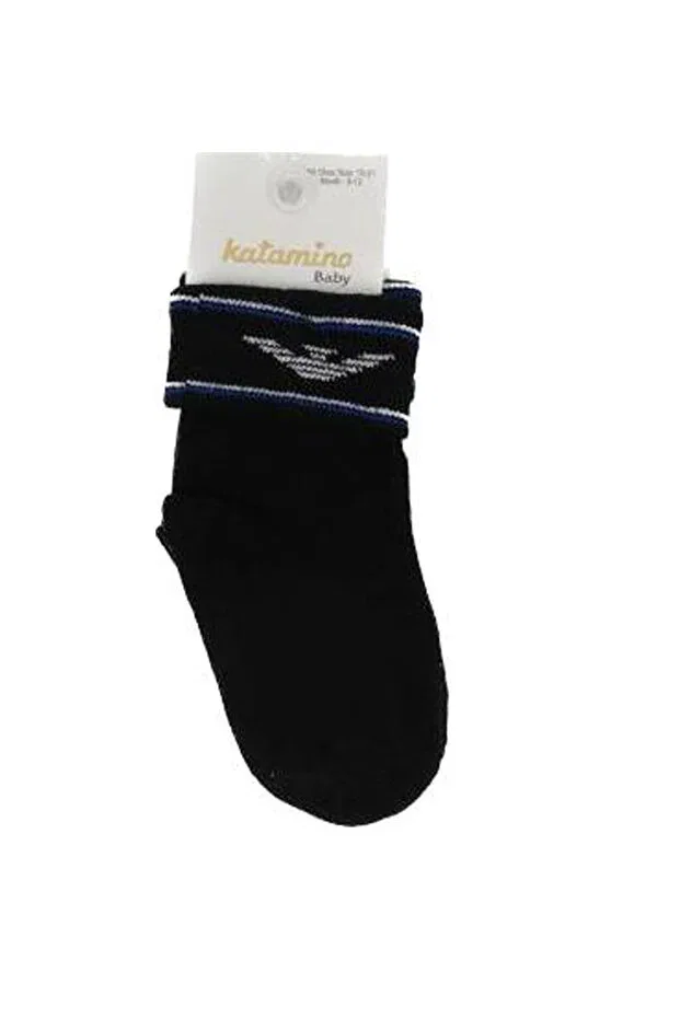 Детские носки для мальчиков с принтом armen Katamino, Navy Blue
