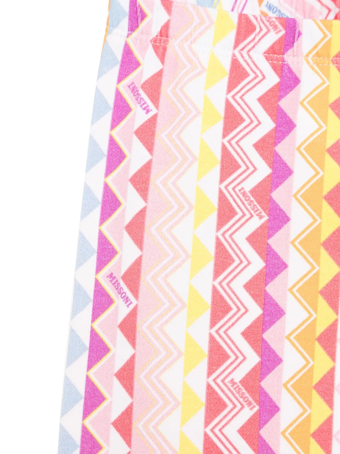 Леггинсы с зигзагообразным узором Missoni, розовый — фото 2