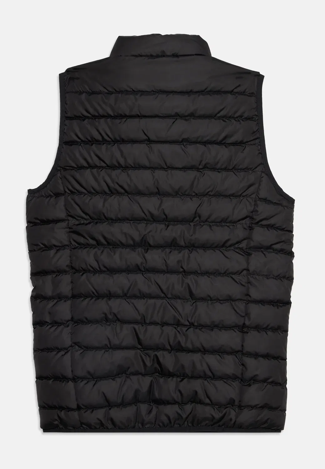 Легкий утепленный воротник Jjelvis - жилет Jack & Jones Junior, Black — фото 2