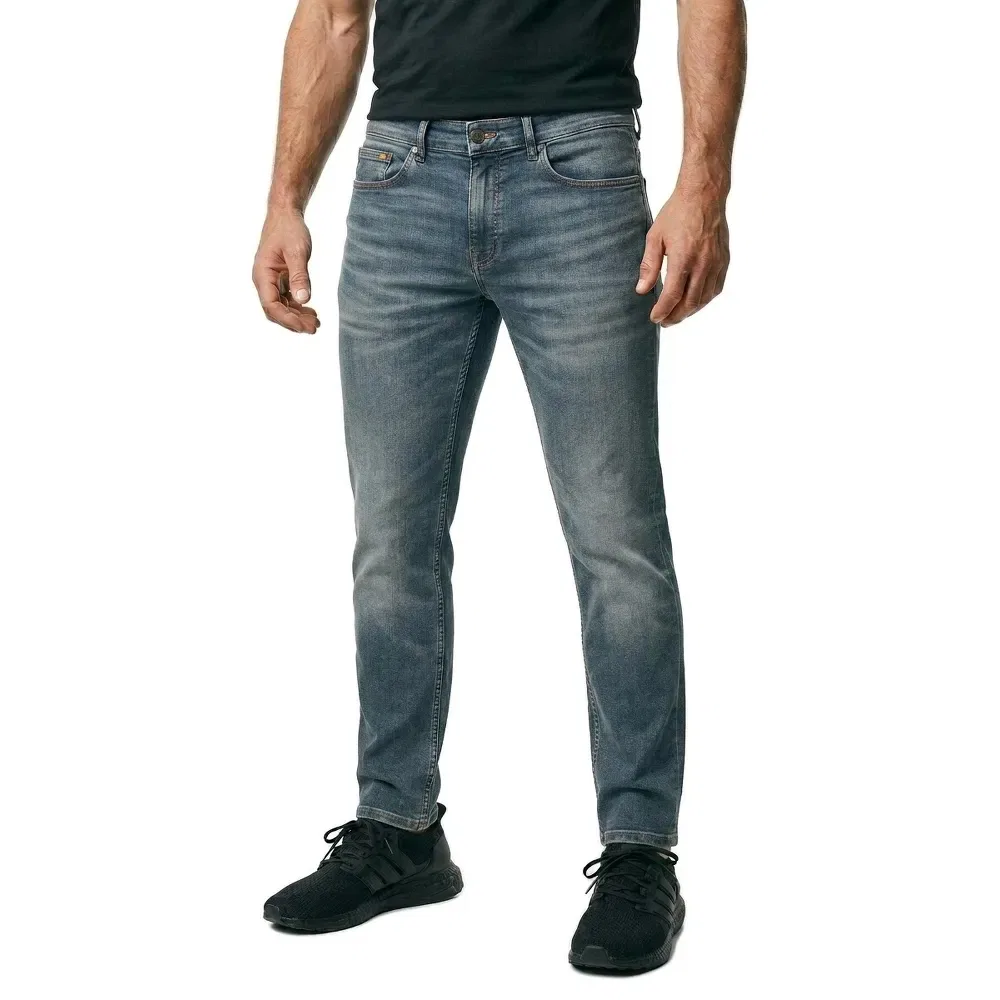 Мужские джинсы Slim Fit BOSS Delaware, Blue — фото 2