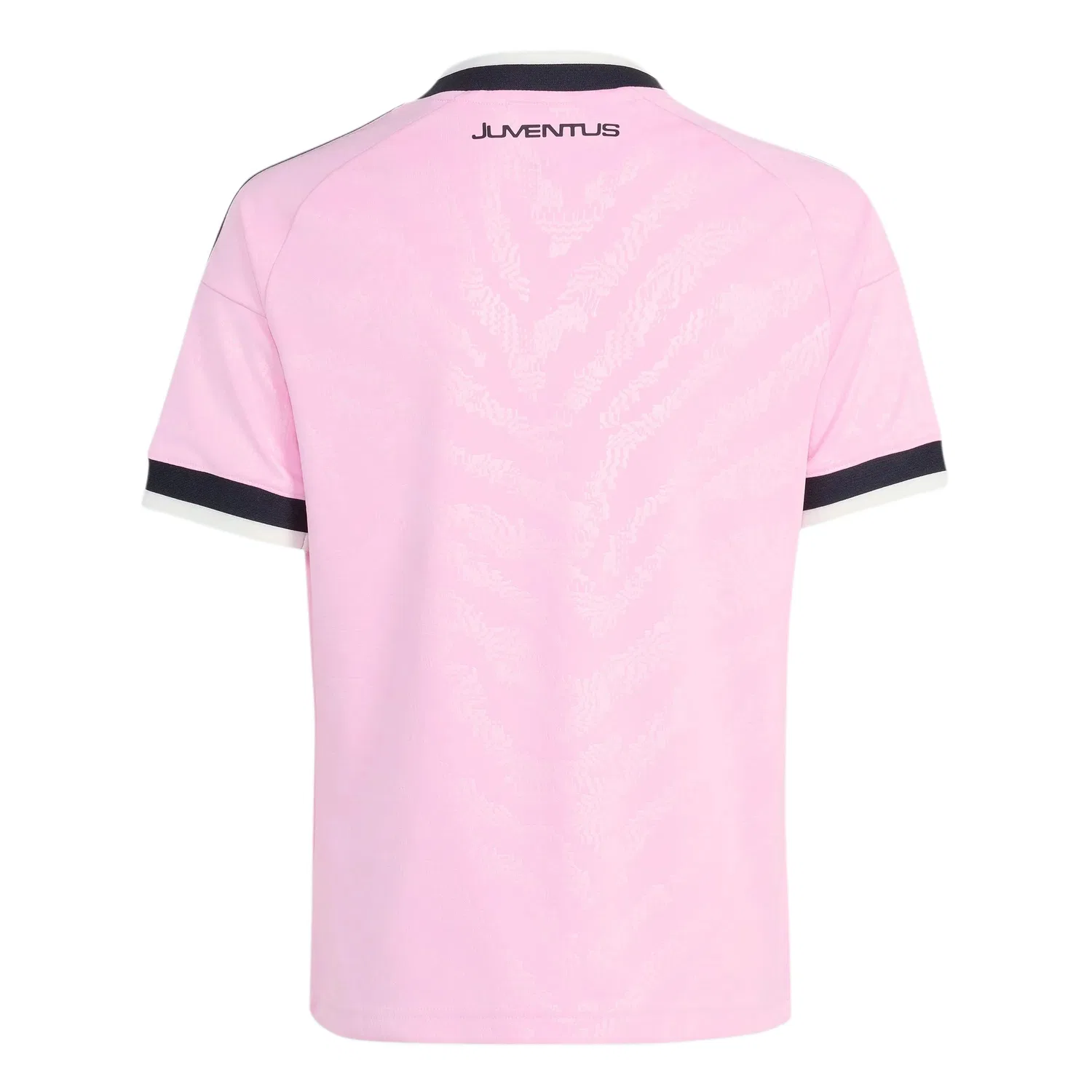 Детская спортивная футболка с V-образным вырезом Adidas Originals, Pink/Black — фото 3