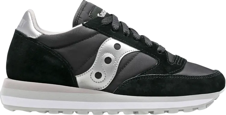 Кроссовки Saucony Wmns Jazz Triple Black Silver, черный