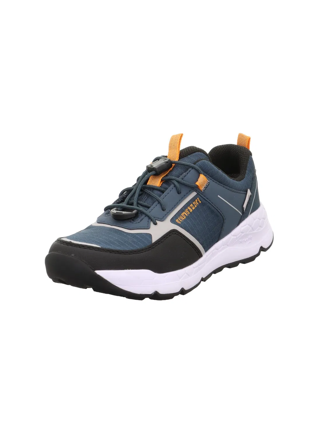 Детские кроссовки для мальчиков с принтом Free Ride Superfit, Blue Orange 8010
