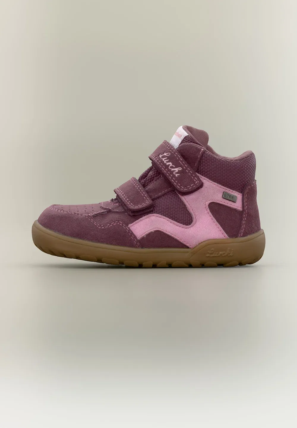Унисекс кроссовки Jarven barefoot-tex - высокие Lurchi, Bordo