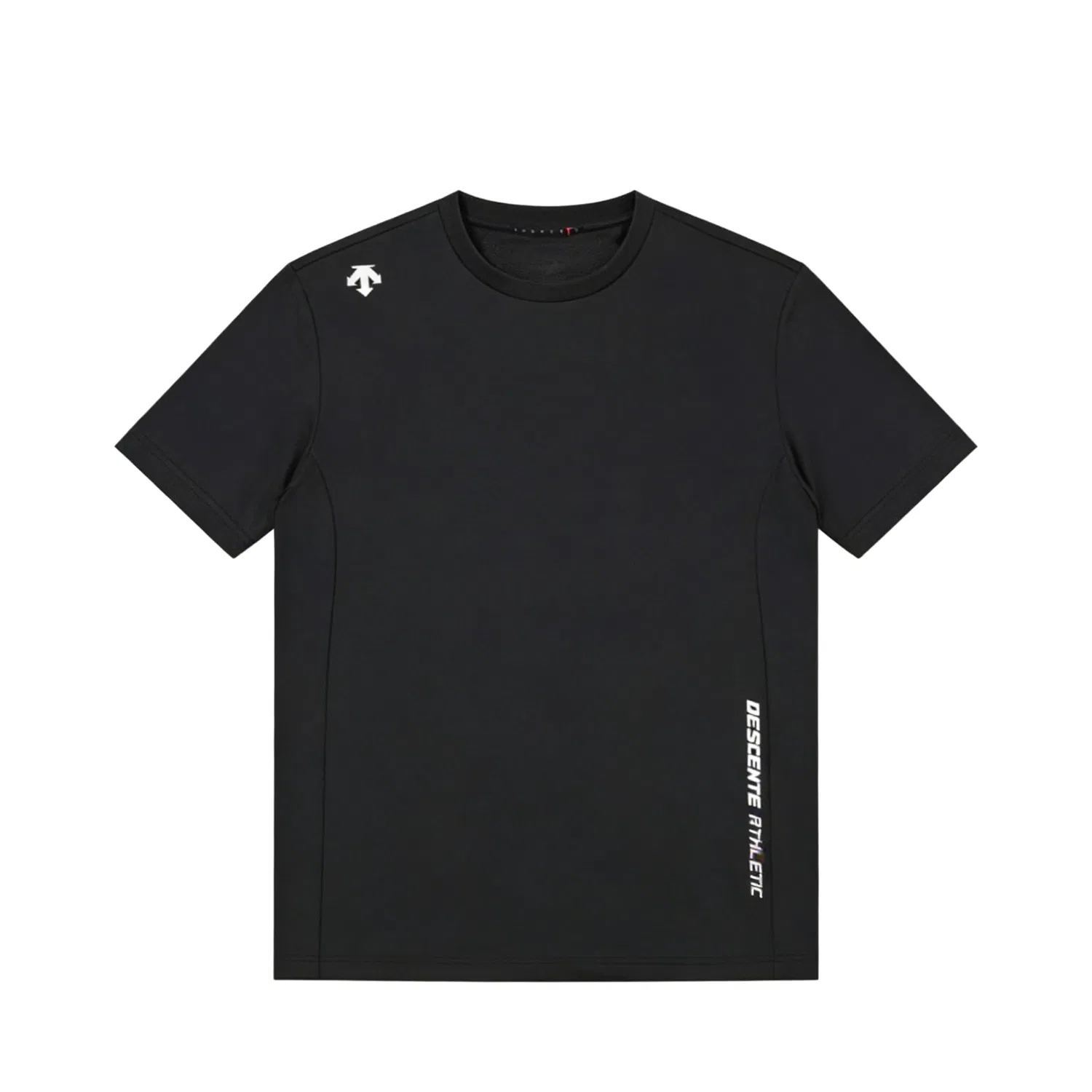 Детская футболка с круглым вырезом Unisex Black DESCENTE, Black — фото 4