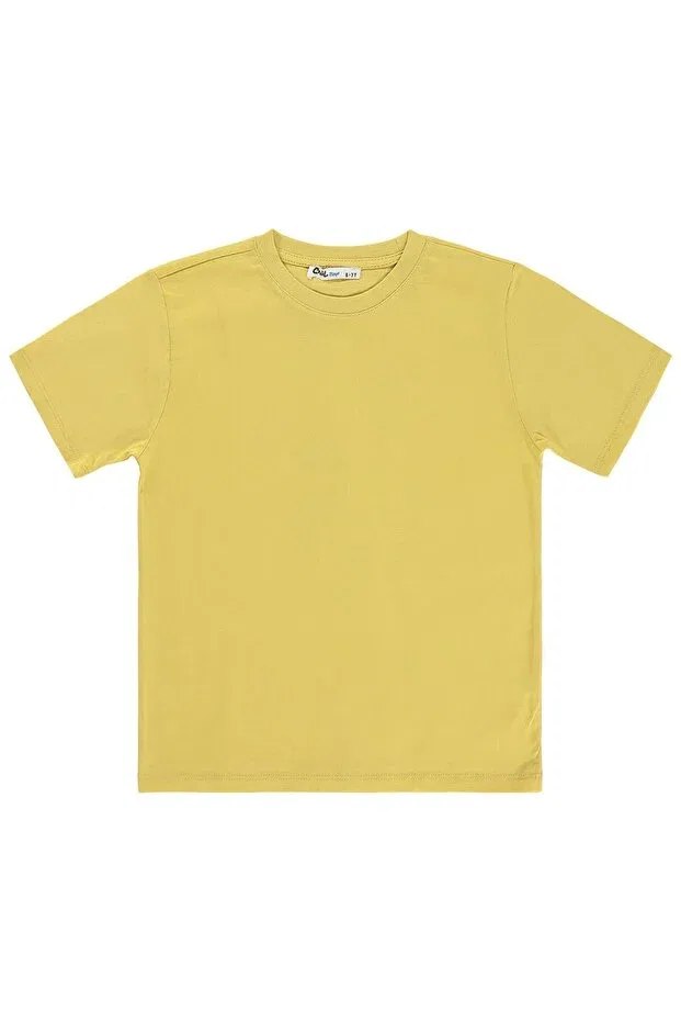 Детская футболка с коротким рукавом Civil Boys, Yellow