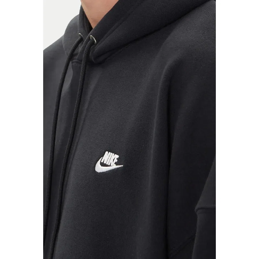Свитшот с капюшоном оверсайз New Club Nike, Черный — фото 3
