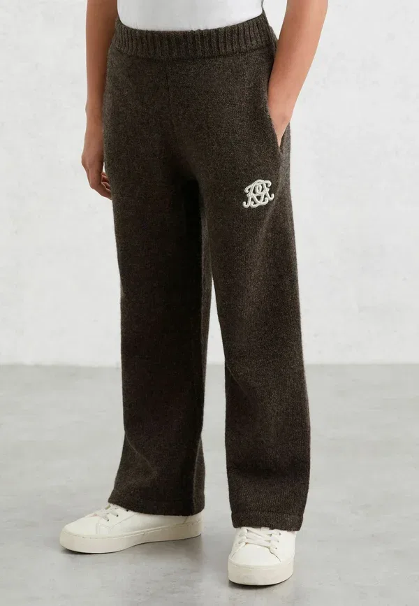 Брюки из шерсти Treningo Reiss, Chocolate Brown, коричневый/шоколадный — фото 2