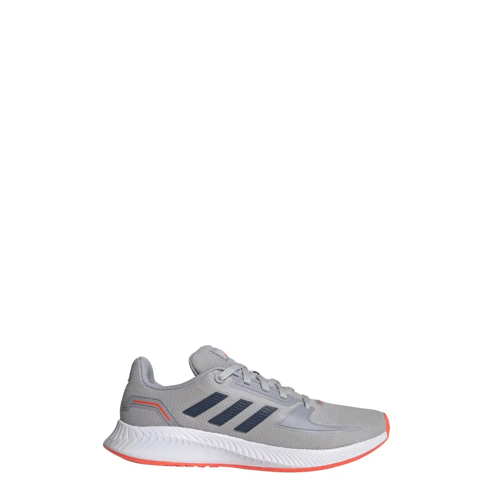 Детские кроссовки для мальчиков с закрытым носком Runfalcon 2.0 Adidas, Grigio Blu Navy Argento Halo — фото 2