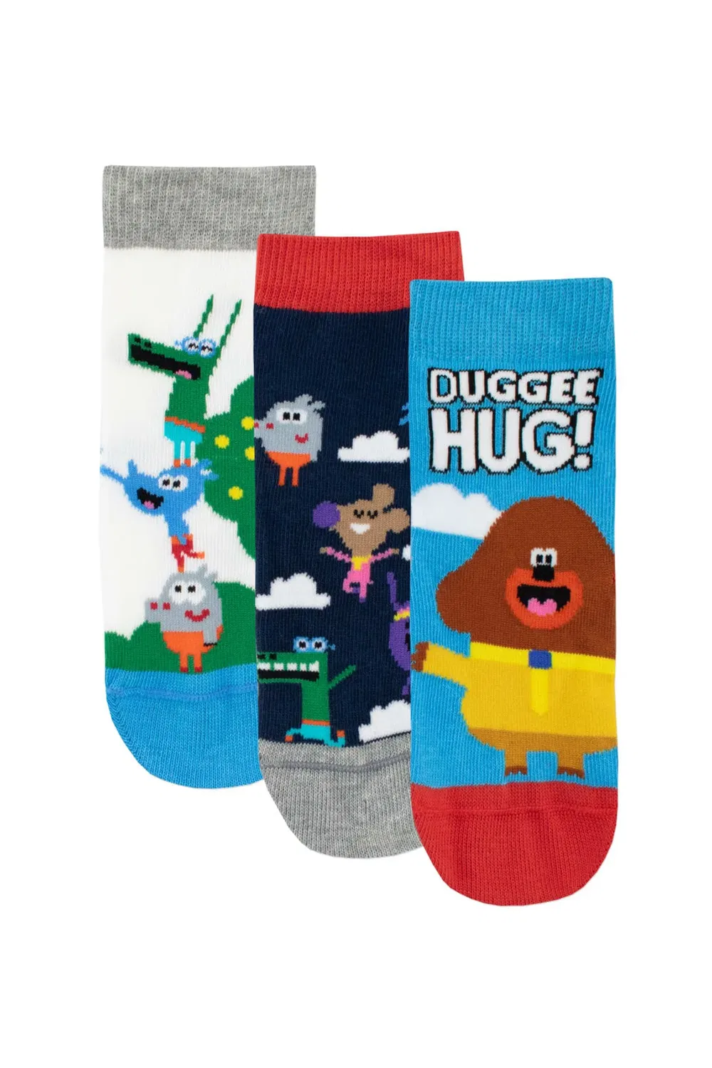 Детские носки с принтом Squirrel Club, Hey Duggee, Multi