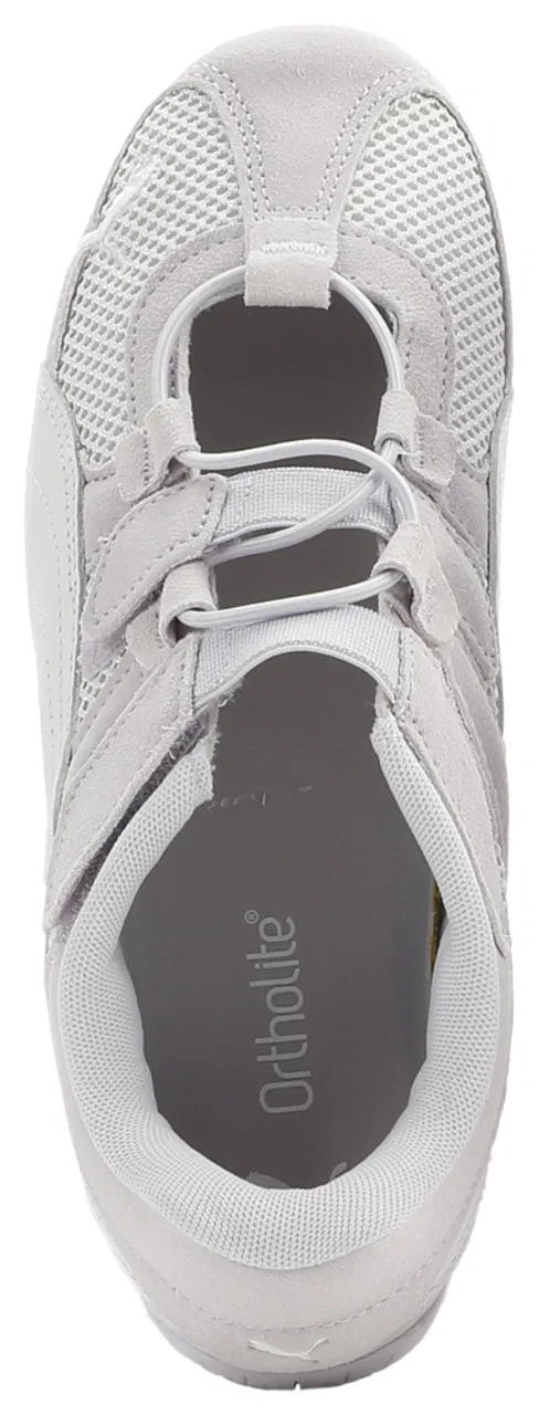 Кеды для девочек Speedcat Go PUMA, цвет White/Spring Lavender — фото 4