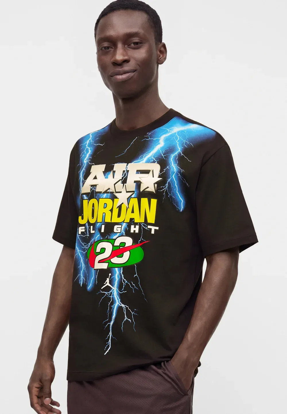 Футболка с принтом Jordan, Black — фото 4