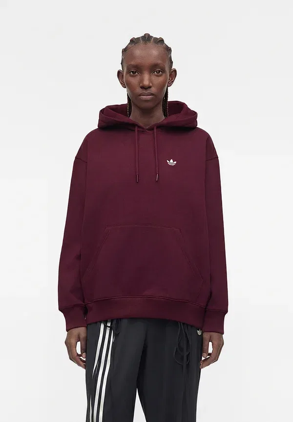 Толстовка с капюшоном Adidas Originals, бордовый