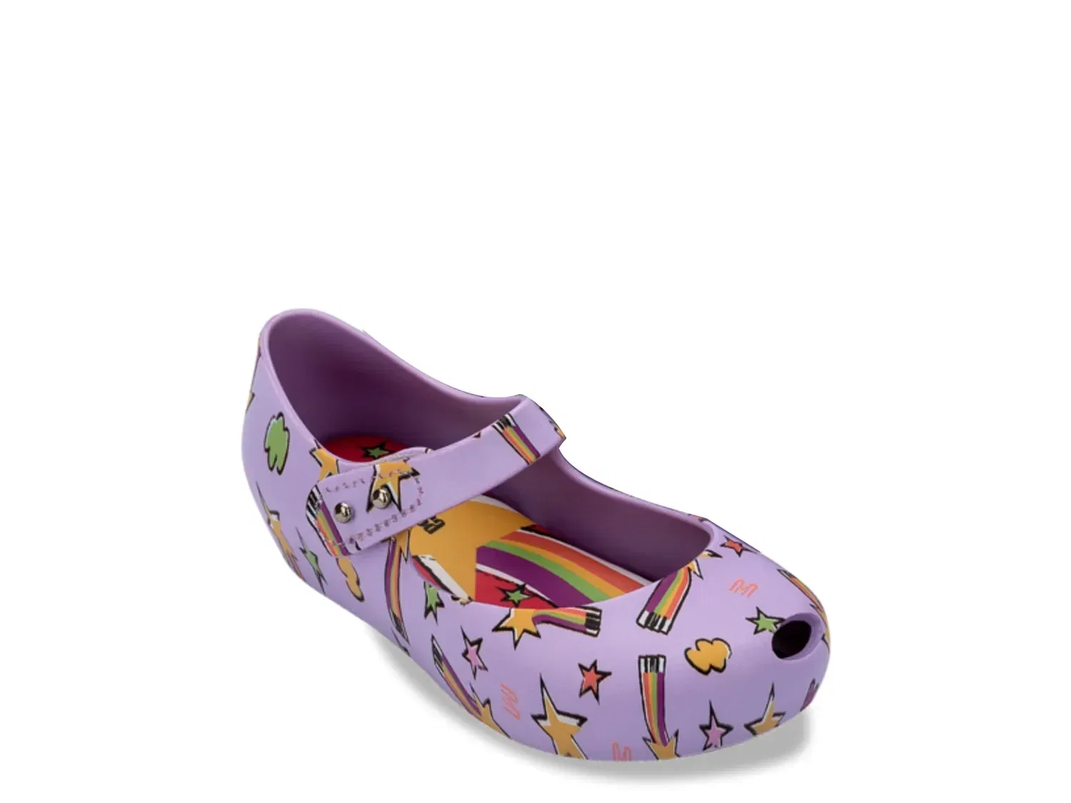 Туфли-лодочки Mary Jane из переработанных материалов Mini Melissa, фиолетовый